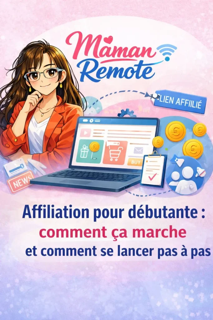 Affiliation pour débutante : comment ça marche et comment se lancer pas à pas