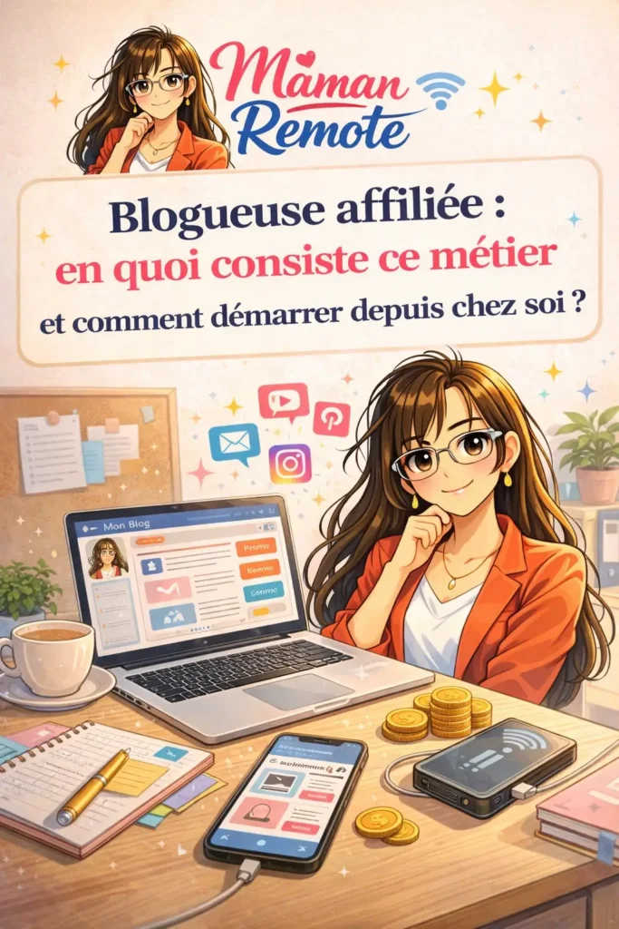 Blogueuse affiliée : en quoi consiste ce métier et comment démarrer depuis chez soi ?