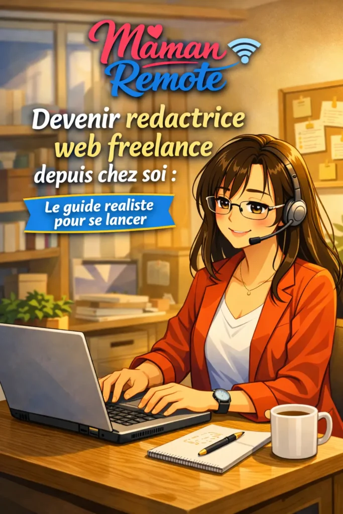 Devenir rédactrice web freelance depuis chez soi : le guide réaliste pour se lancer