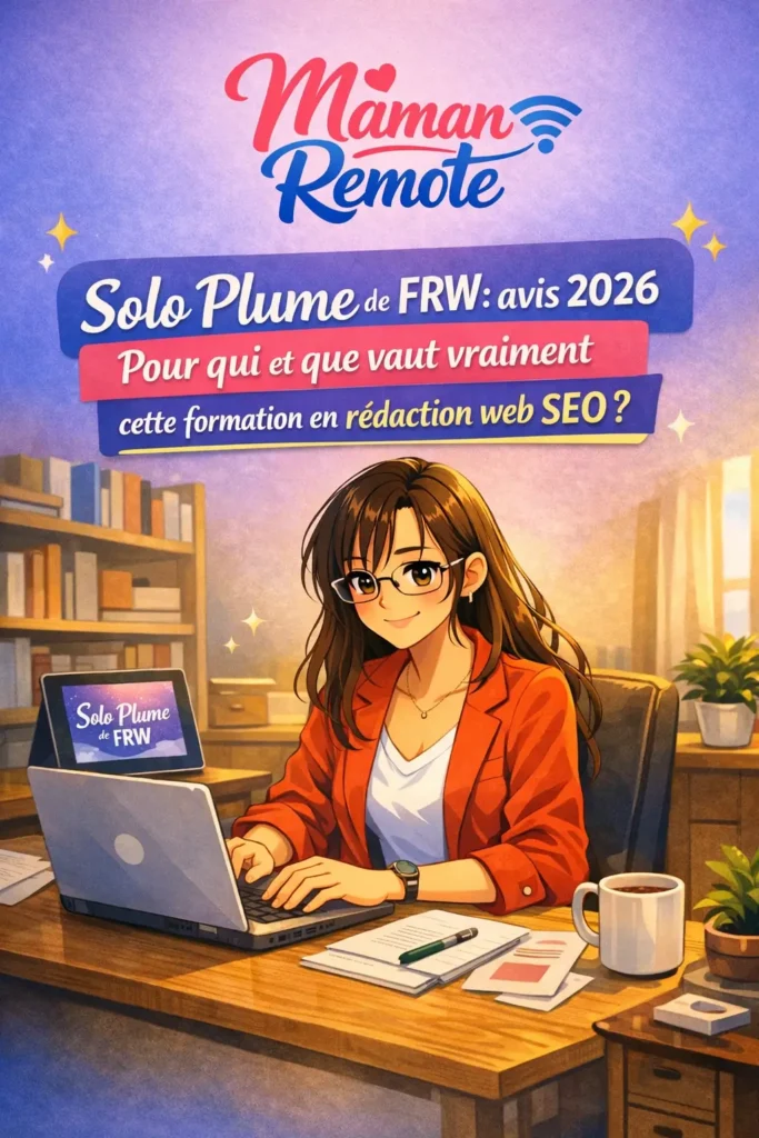 Solo Plume de FRW : avis 2026, pour qui et que vaut vraiment cette formation en rédaction web SEO ?