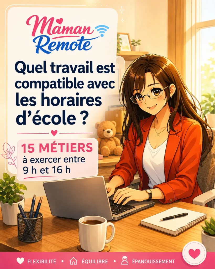 Quel travail est compatible avec les horaires d’école ? 15 métiers à exercer entre 9 h et 16 h