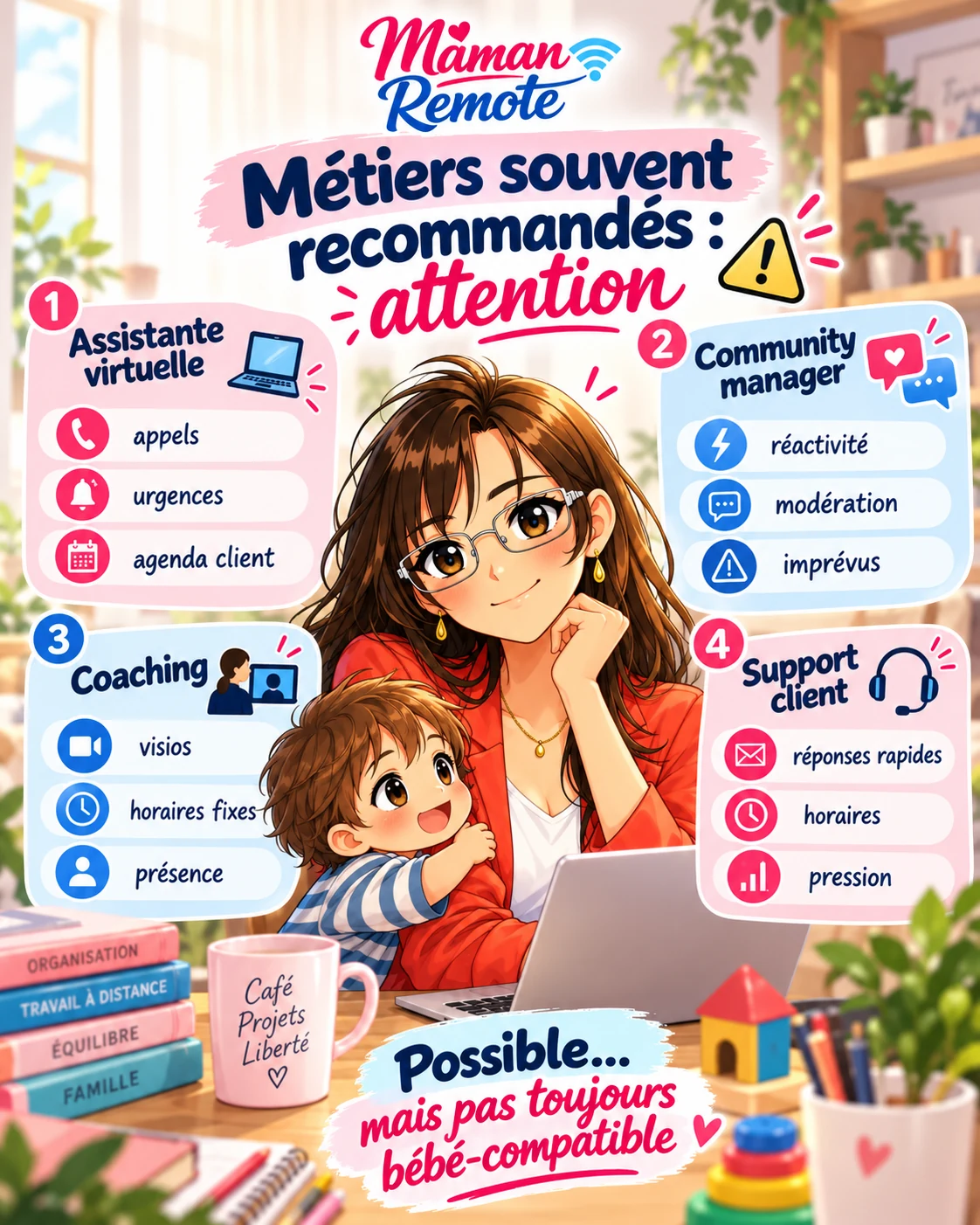 Contraintes cachées de l’assistance virtuelle, du community management, du coaching et du support client